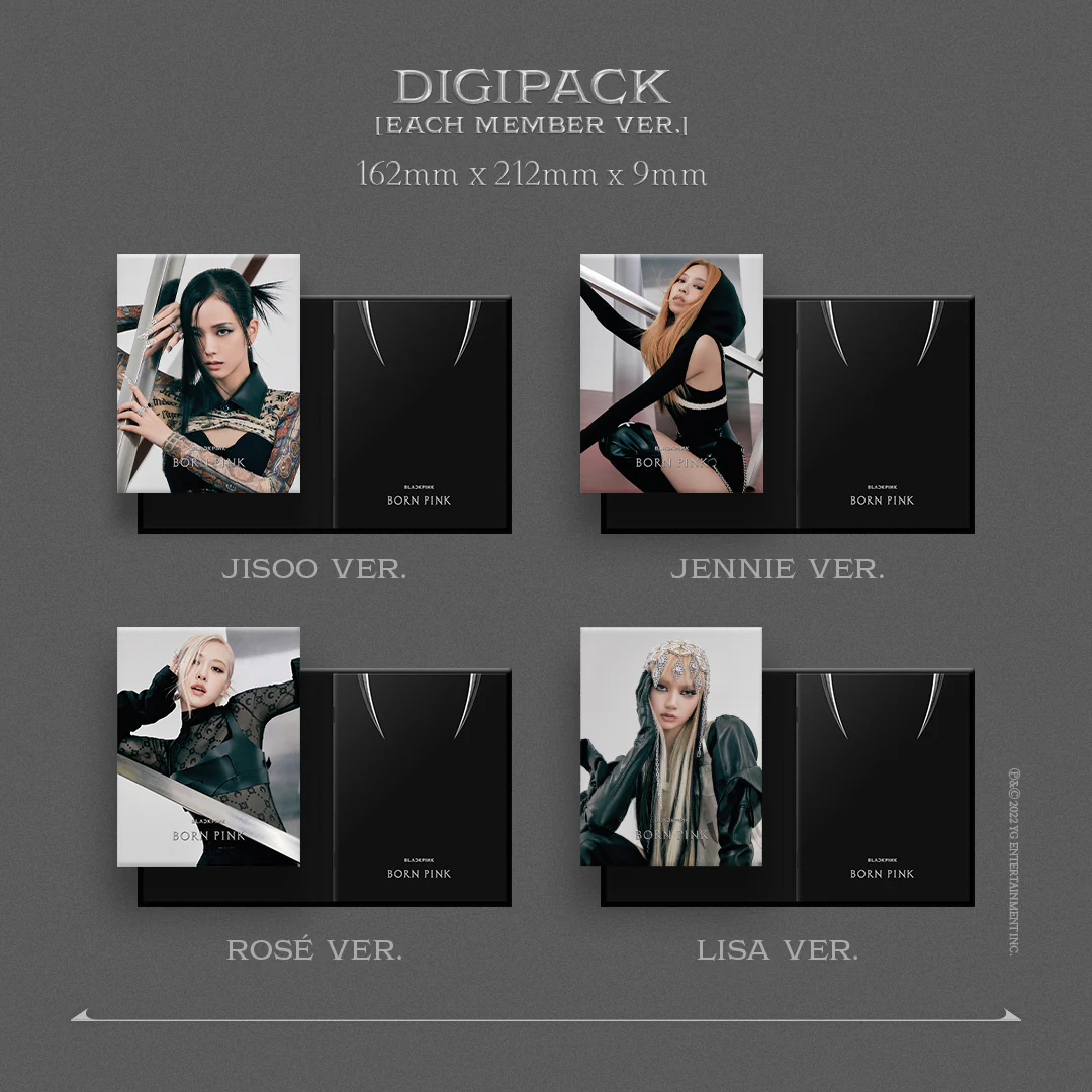 BORN PINK Standard Digipack - LISA - Image 3