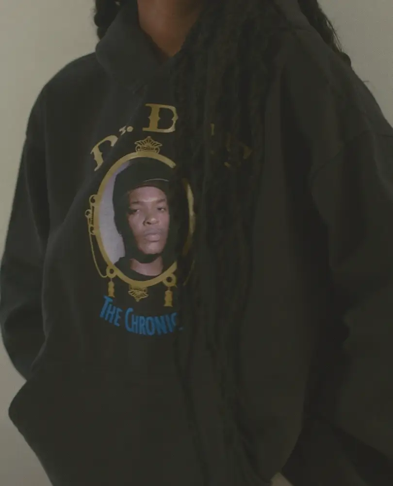 The Chronic Hoodie (Off Black) - Image 3