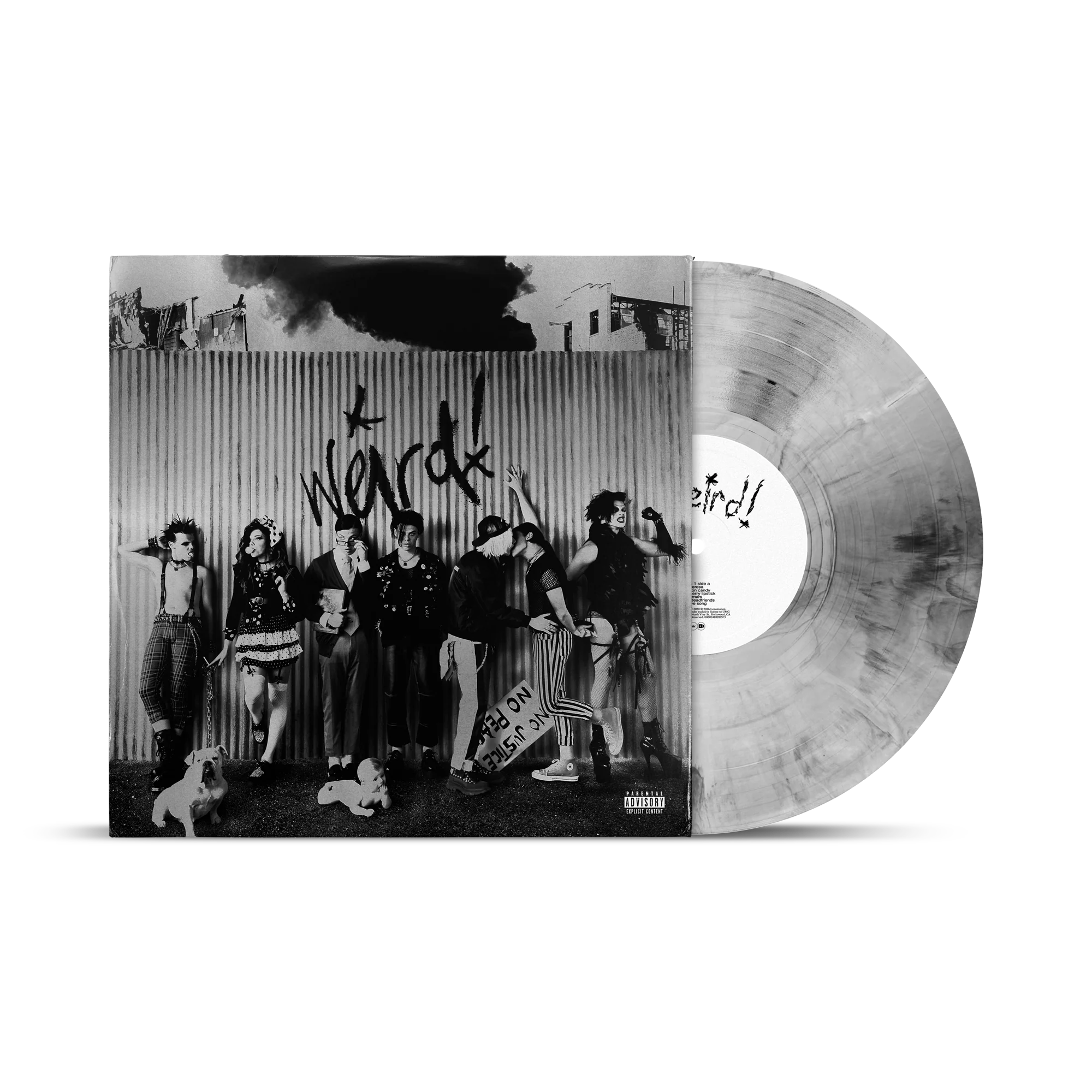 Weird! 5 Year Anniversary Silver Marble Vinyl - Image 7